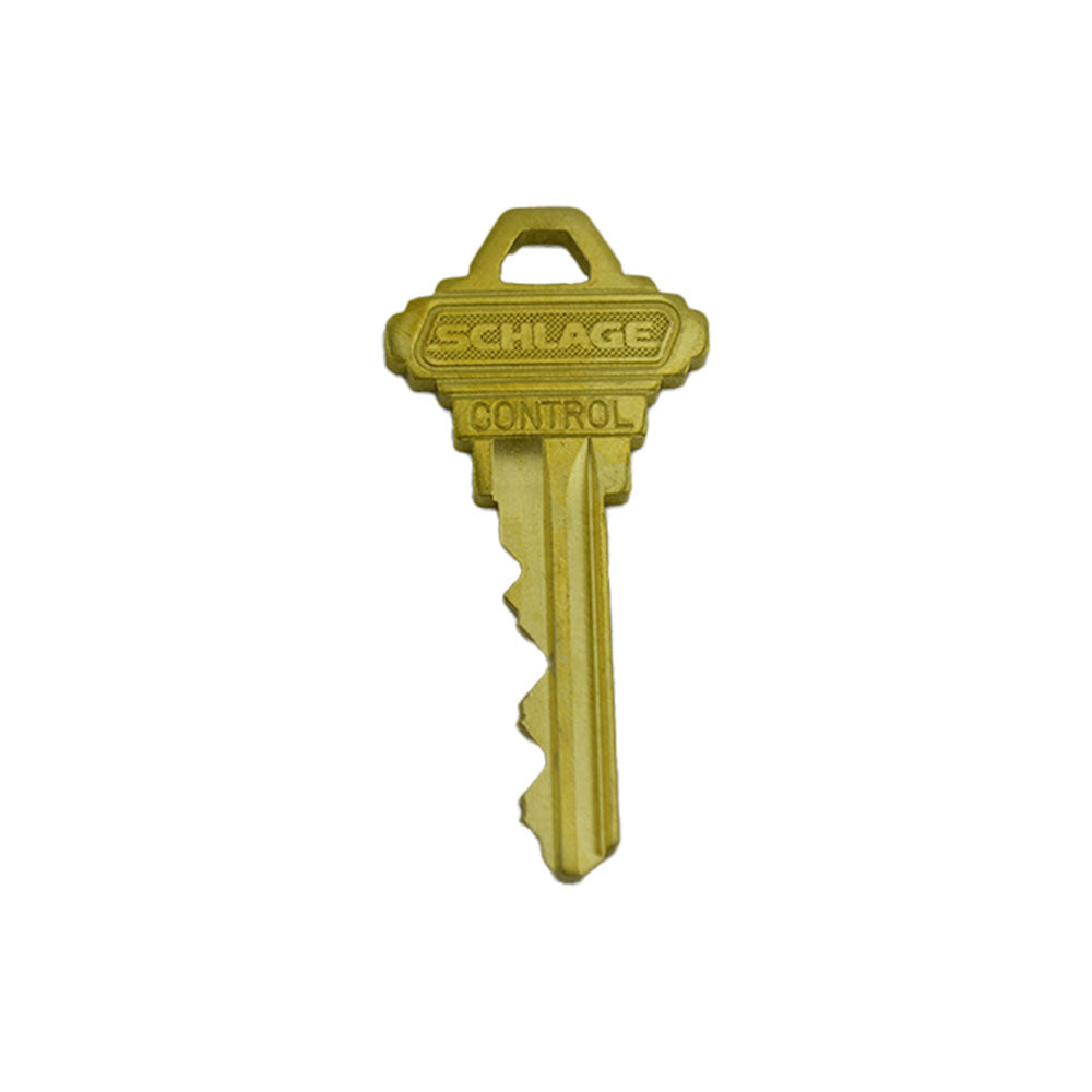 Schlage Commercial 48056ICA Cut Control Key for Temporary Core Existing Job # 439383 Main image