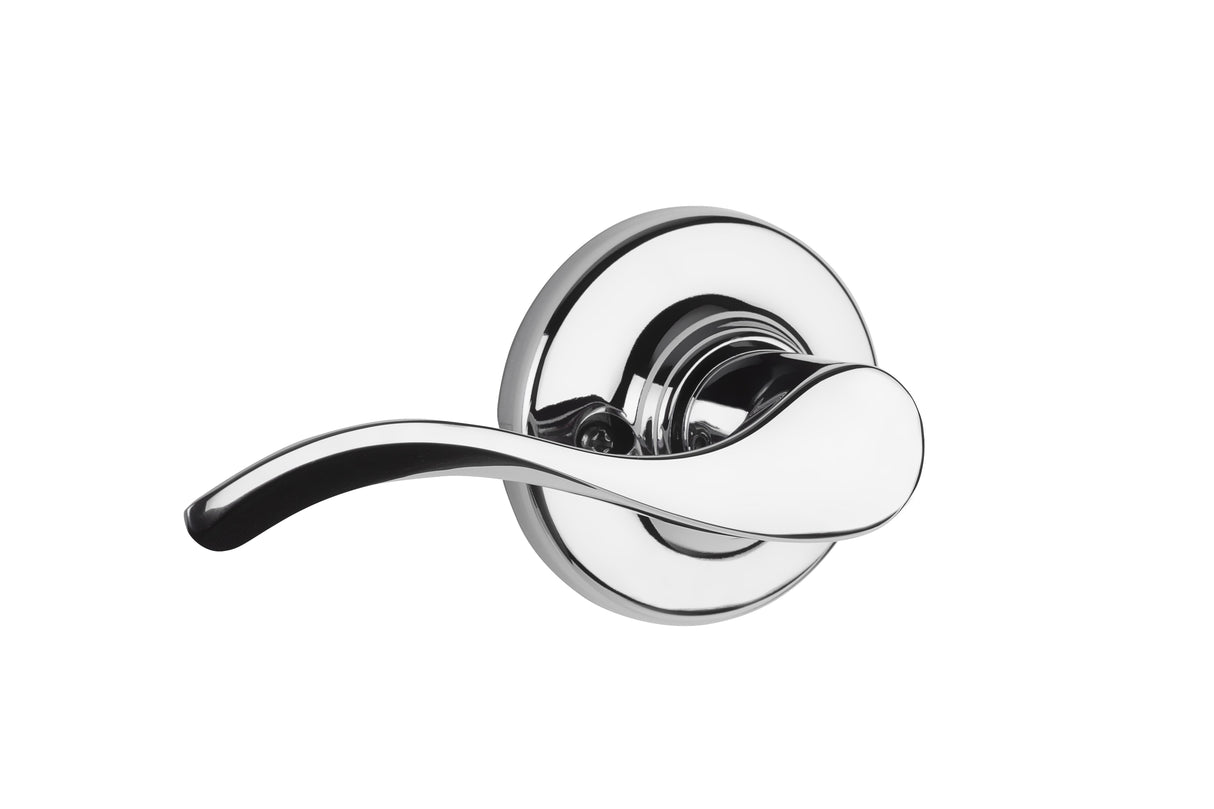 Kwikset 488BLLH-26 Left Hand Balboa Lever Half Dummy Lock Bright Chrome Finish