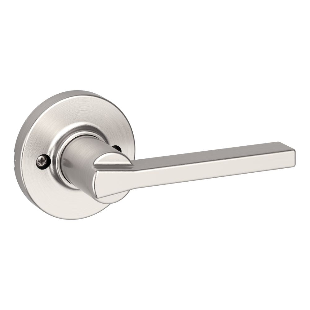 Kwikset 488CSLRDT-15 Casey Lever Half Dummy with Round Rose Satin Nickel Finish