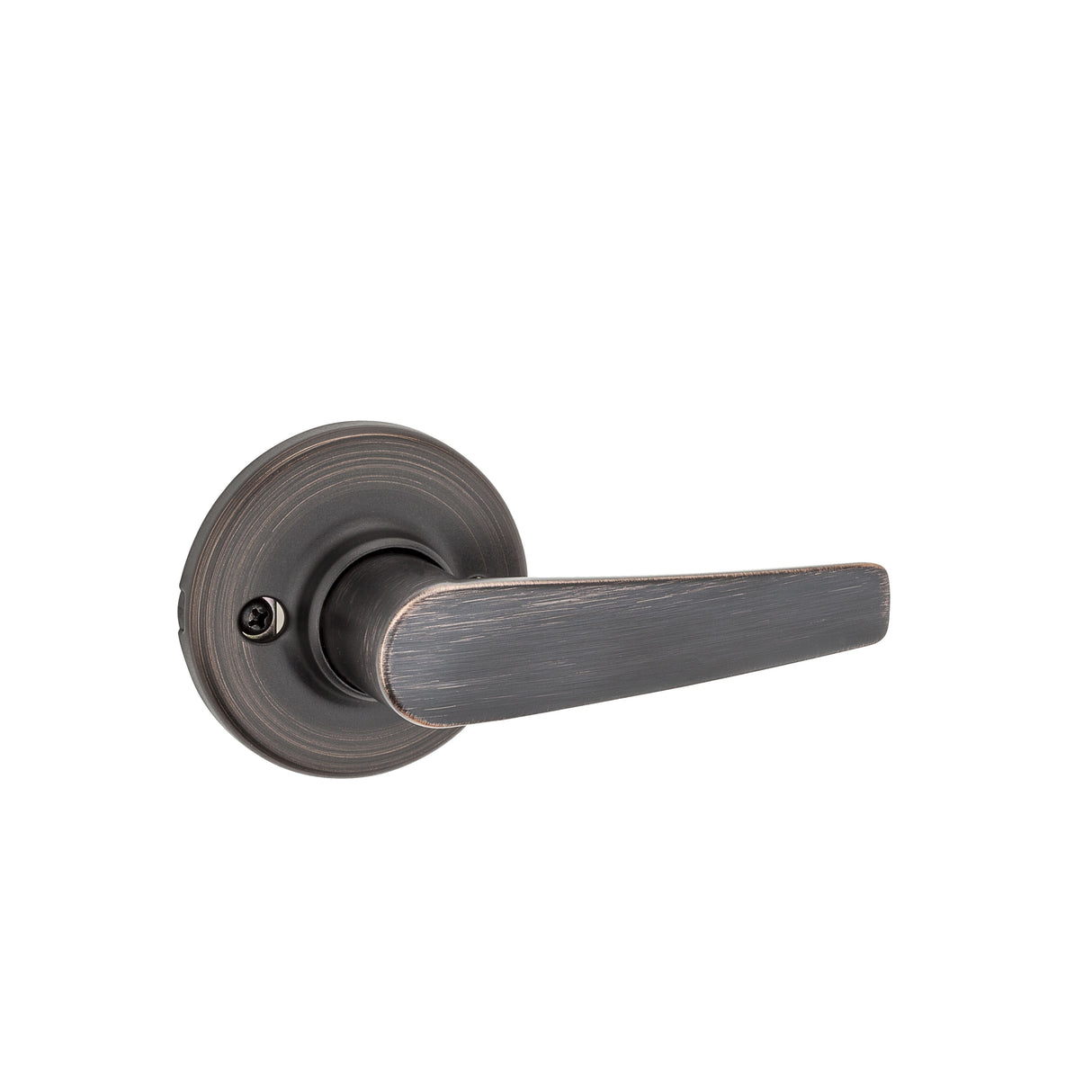 Kwikset 488DL-11P Delta Lever Half Dummy Lock Venetian Bronze Finish