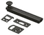 Deltana 4SBCS10B 4" Surface Bolt; Concealed Screw; Heavy Duty; Oil Rubbed Bronze Finish