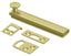 Deltana 4SBCS3 4" Surface Bolt; Concealed Screw; Heavy Duty; Bright Brass Finish