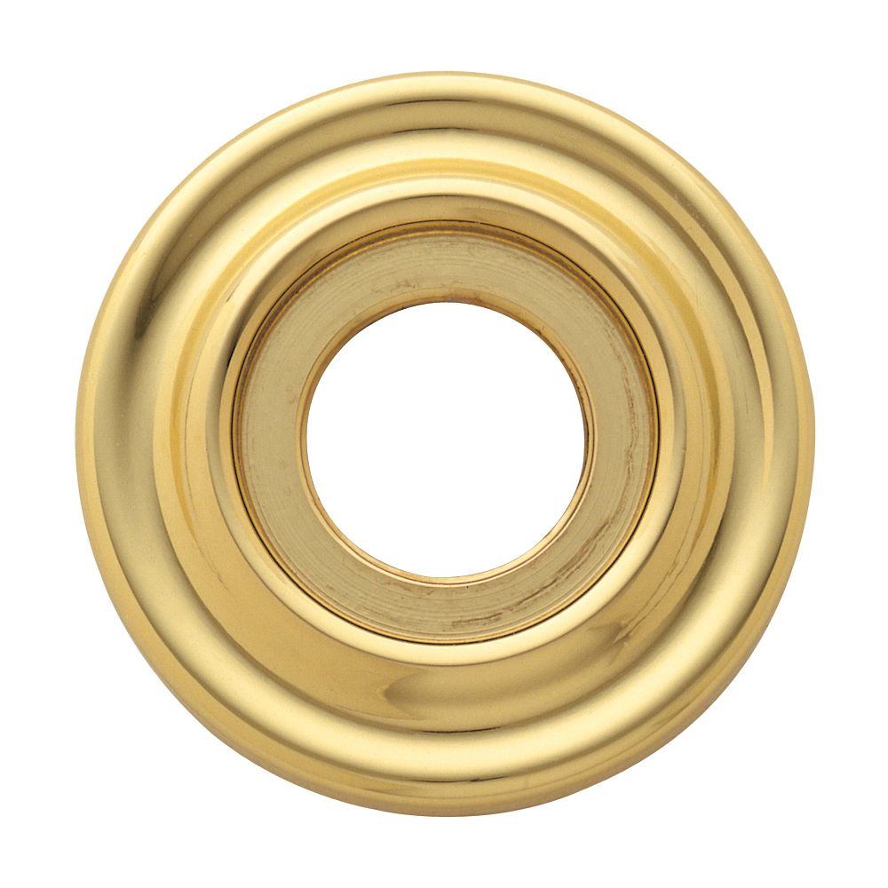 Baldwin 5002031IDM Single Dummy 1-3/4" Rose Unlacquered Brass Finish