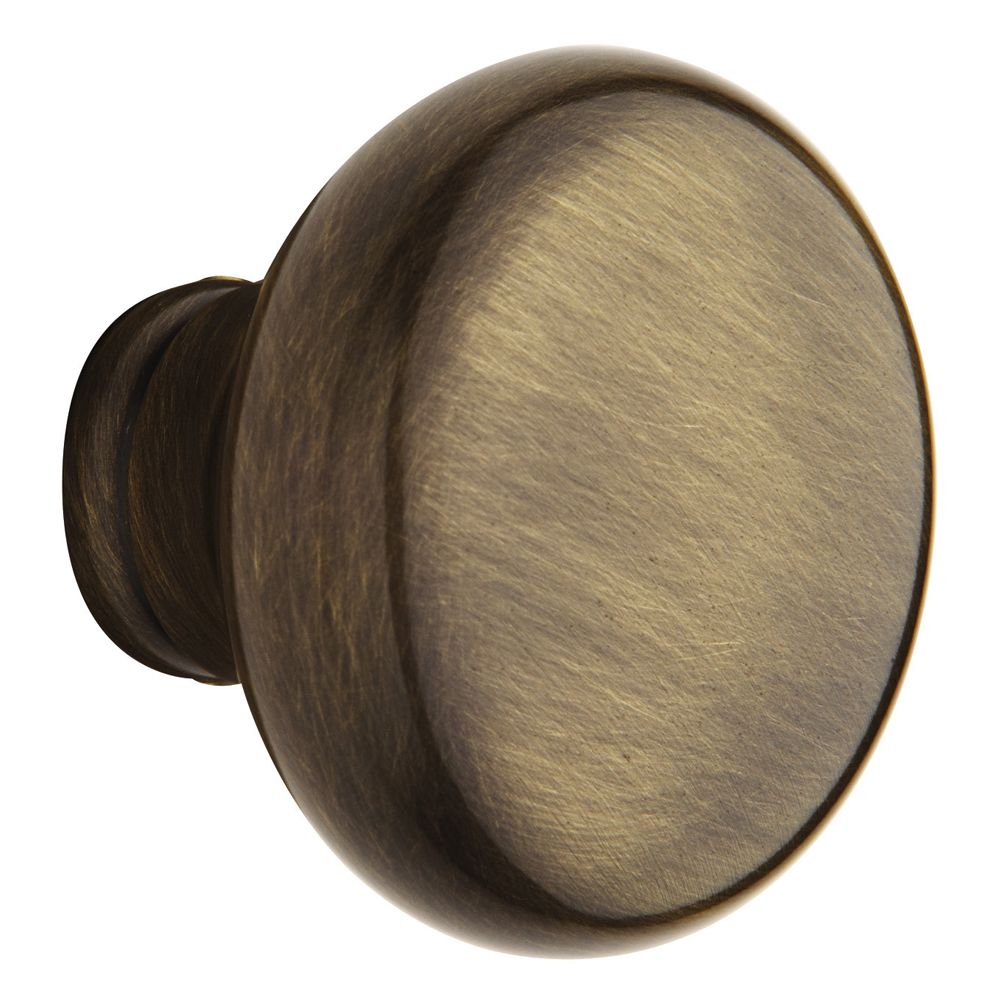 Baldwin 5015050MR Pair 5015 Knob Less Rose Antique Brass Finish