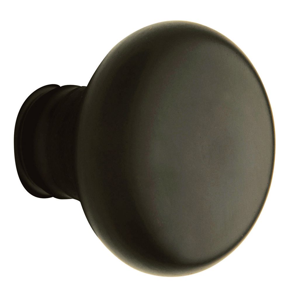 Baldwin 5015190IMR Single 5015 Knob Less Rose Satin Black Finish