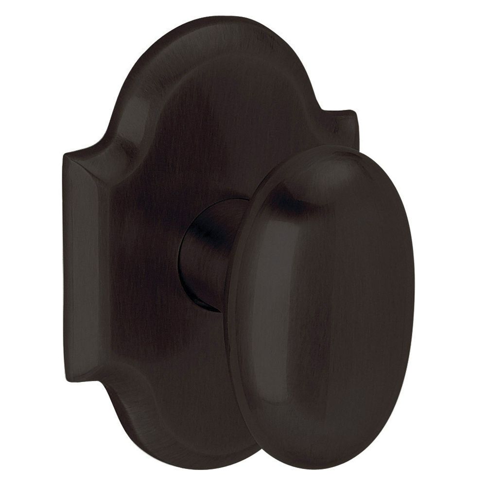 Baldwin 5024102MR Pair 5024 Knob Less Rose Oil Rubbed Bronze Finish