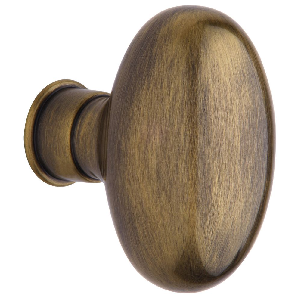 Baldwin 5025050MR Pair 5025 Knob Less Rose Antique Brass Finish