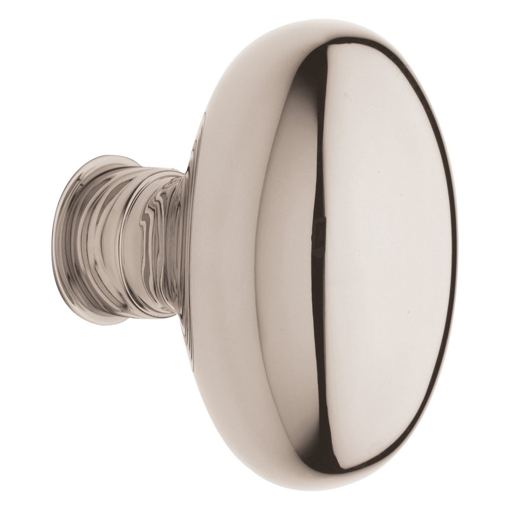 Baldwin 5025055IMR Single 5025 Knob Less Rose Lifetime Bright Nickel Finish