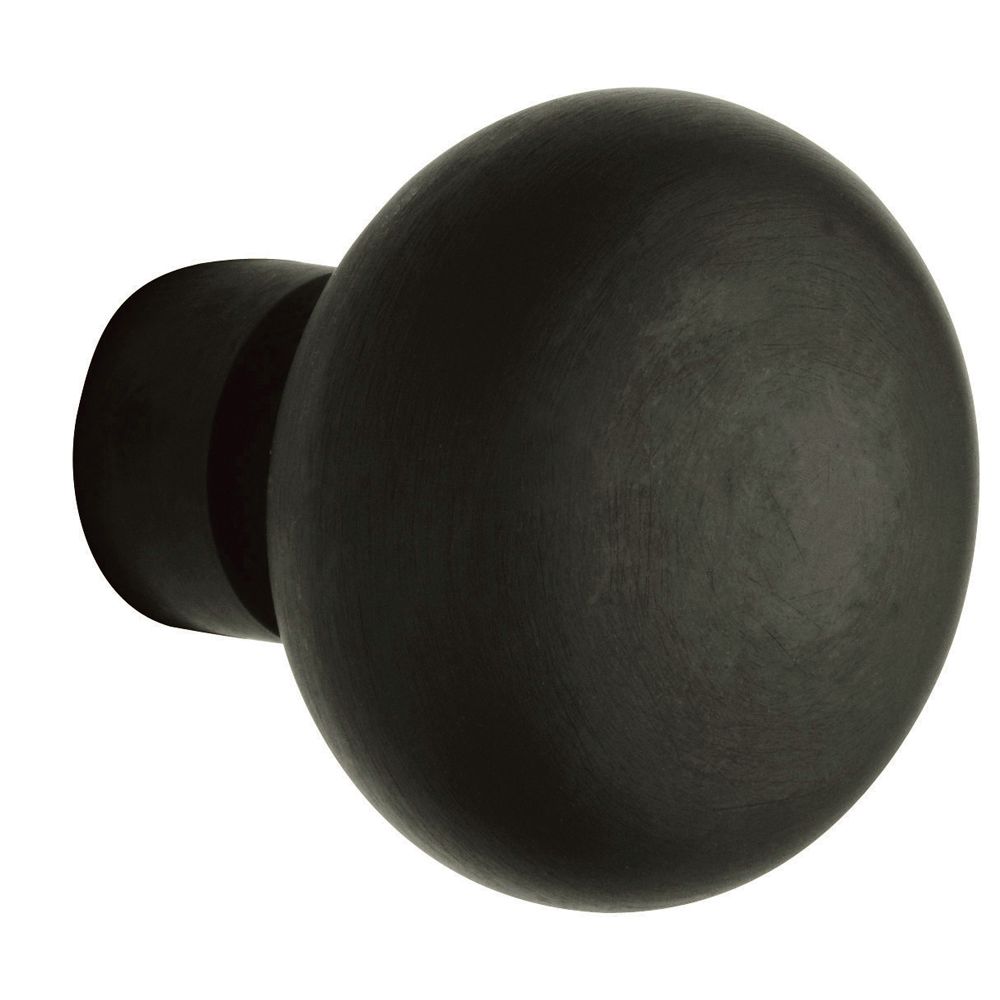 Baldwin 5030190MR Pair 5030 Knob Less Rose Satin Black Finish