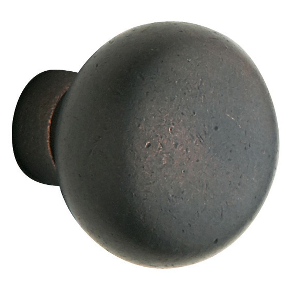 Baldwin 5030402IMR Single 5030 Knob Less Rose Distressed Oil Rubbed Bronze Finish