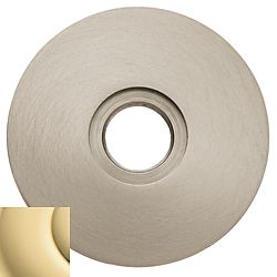 Baldwin 5046031 2-5/8" Passage Rose Unlacquered Brass Finish