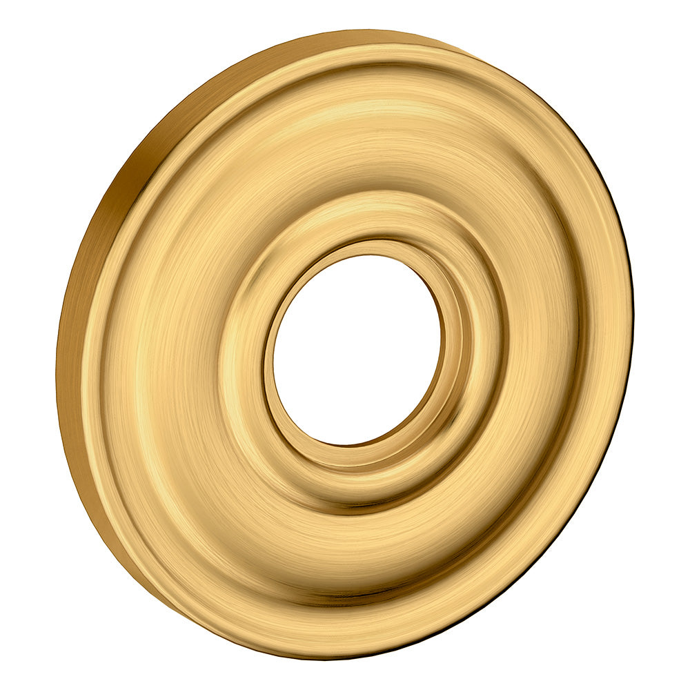Baldwin 5048044 2-5/8" Passage Rose Lifetime Satin Brass Finish
