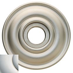Baldwin 5048055 2-5/8" Passage Rose Lifetime Bright Nickel Finish