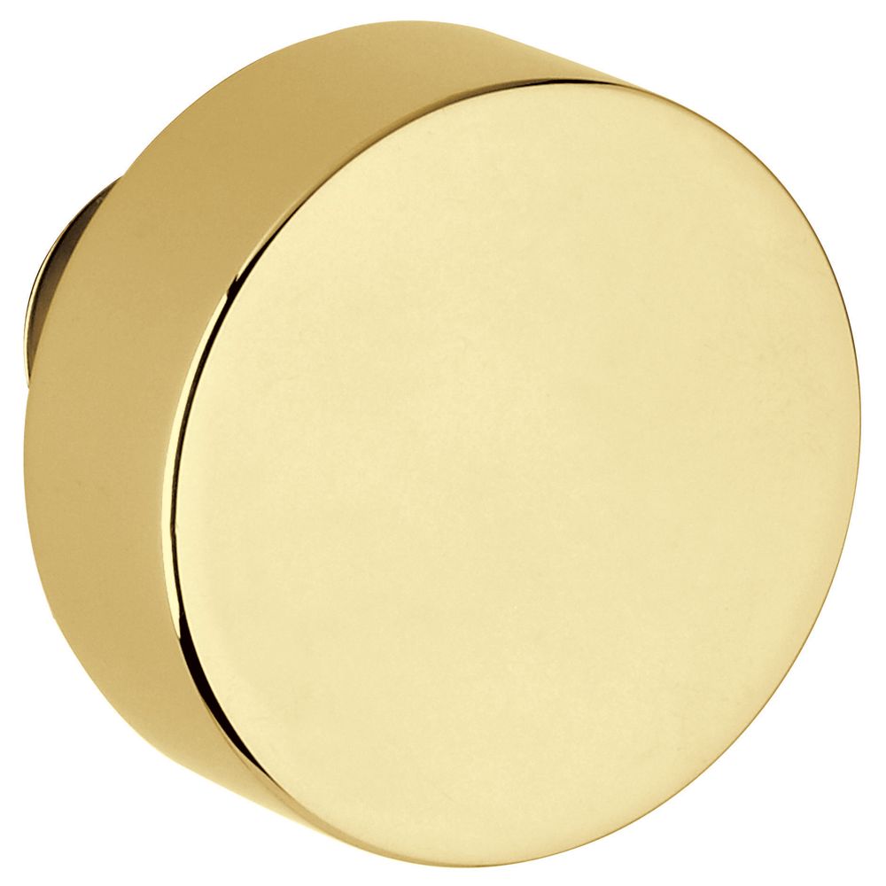 Baldwin 5055003MR Pair 5055 2-1/8" Minneapolis Knob Less Rose Lifetime Brass Finish