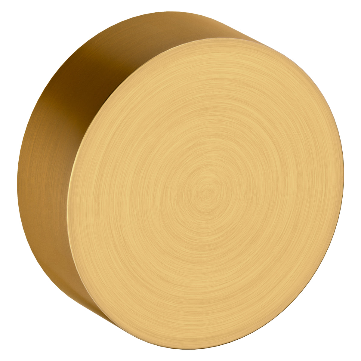 Baldwin 5055044MR Pair 5055 2-1/8" Minneapolis Knob Less Rose Lifetime Satin Brass Finish