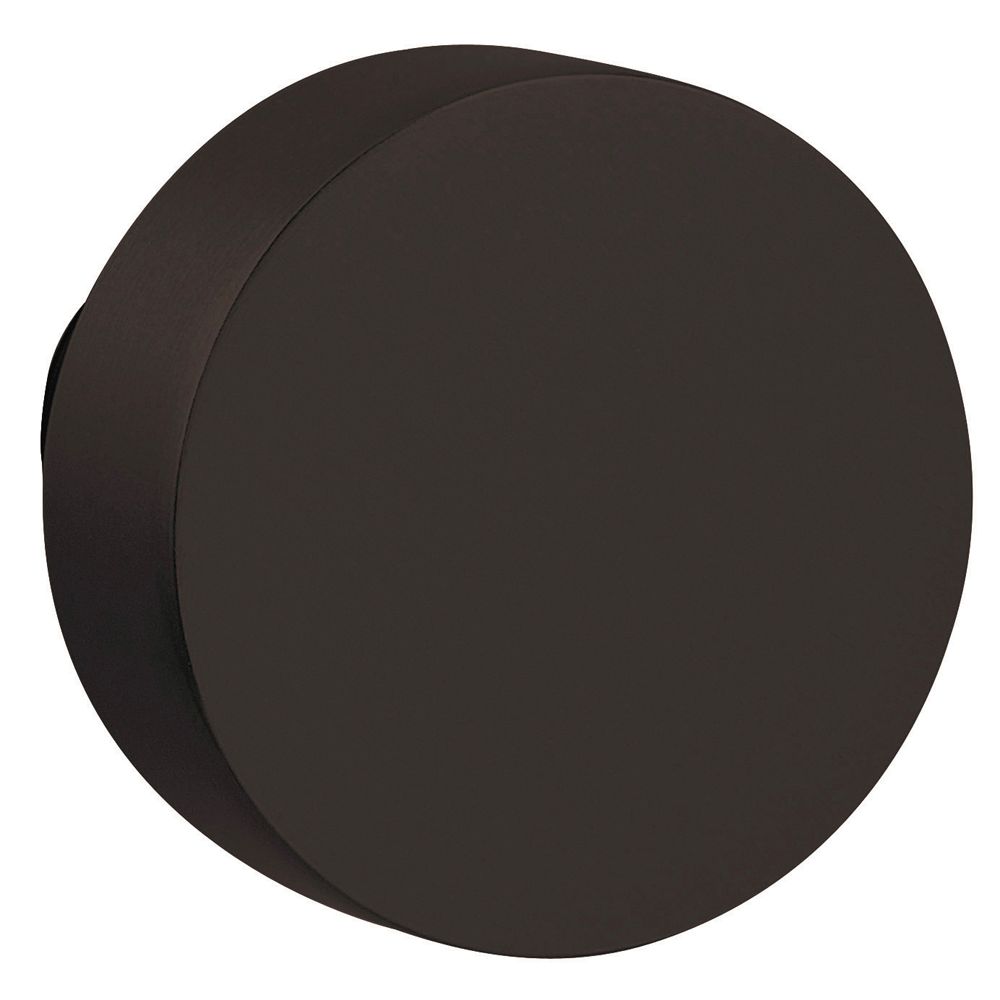 Baldwin 5055102MR Pair 5055 2-1/8" Minneapolis Knob Less Rose Oil Rubbed Bronze Finish