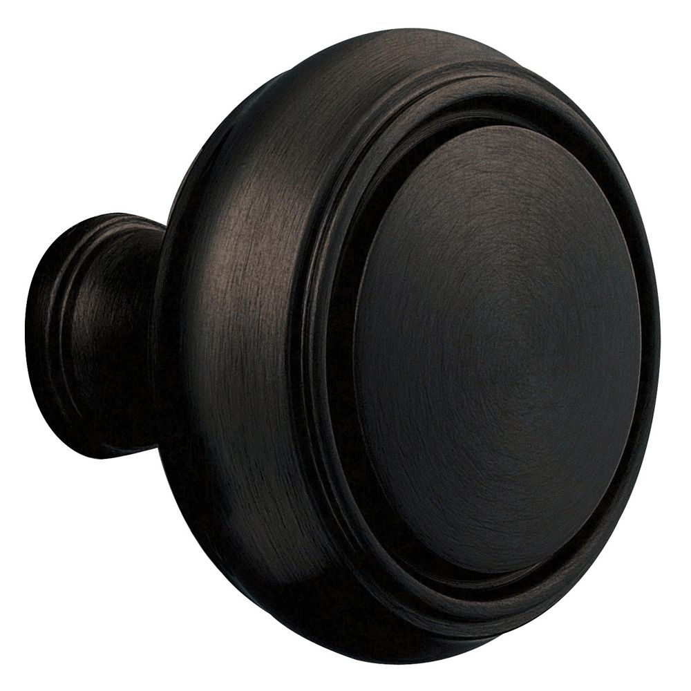 Baldwin 5068402MR Pair 5068 2-3/8" Nashville Knob Less Rose Distressed Oil Rubbed Bronze Finish