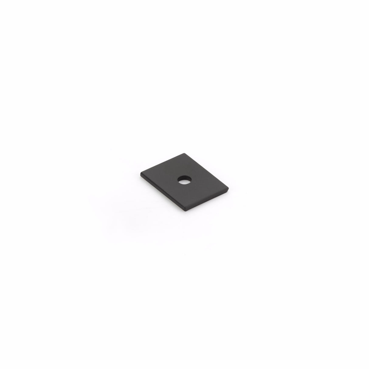 Schaub 5101B-MB 1" Pub House Backplate for Knob Matte Black Finish