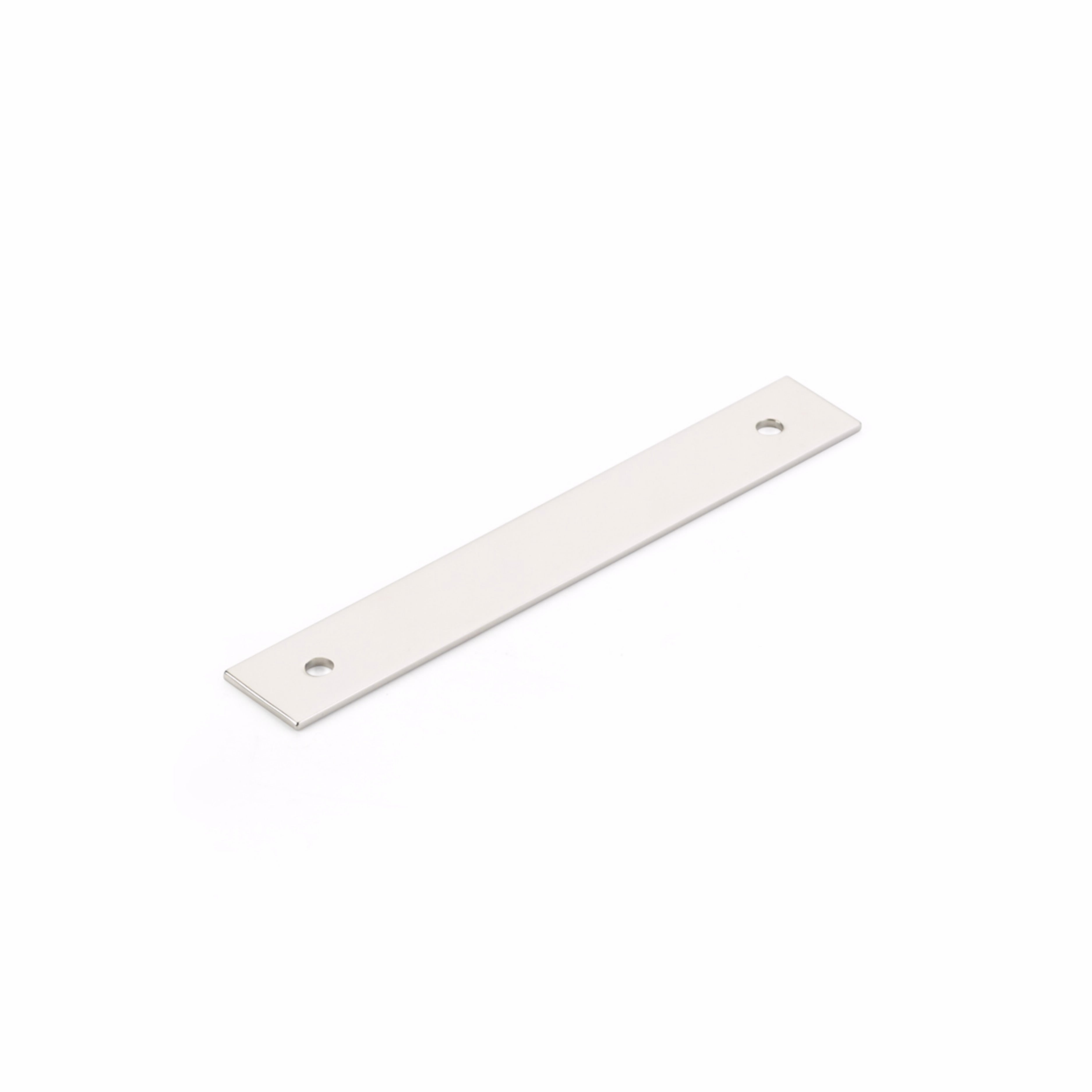 Schaub 5103B-PN 3-1/2" Center to Center Pub House Backplate for Pull Polished Nickel Finish