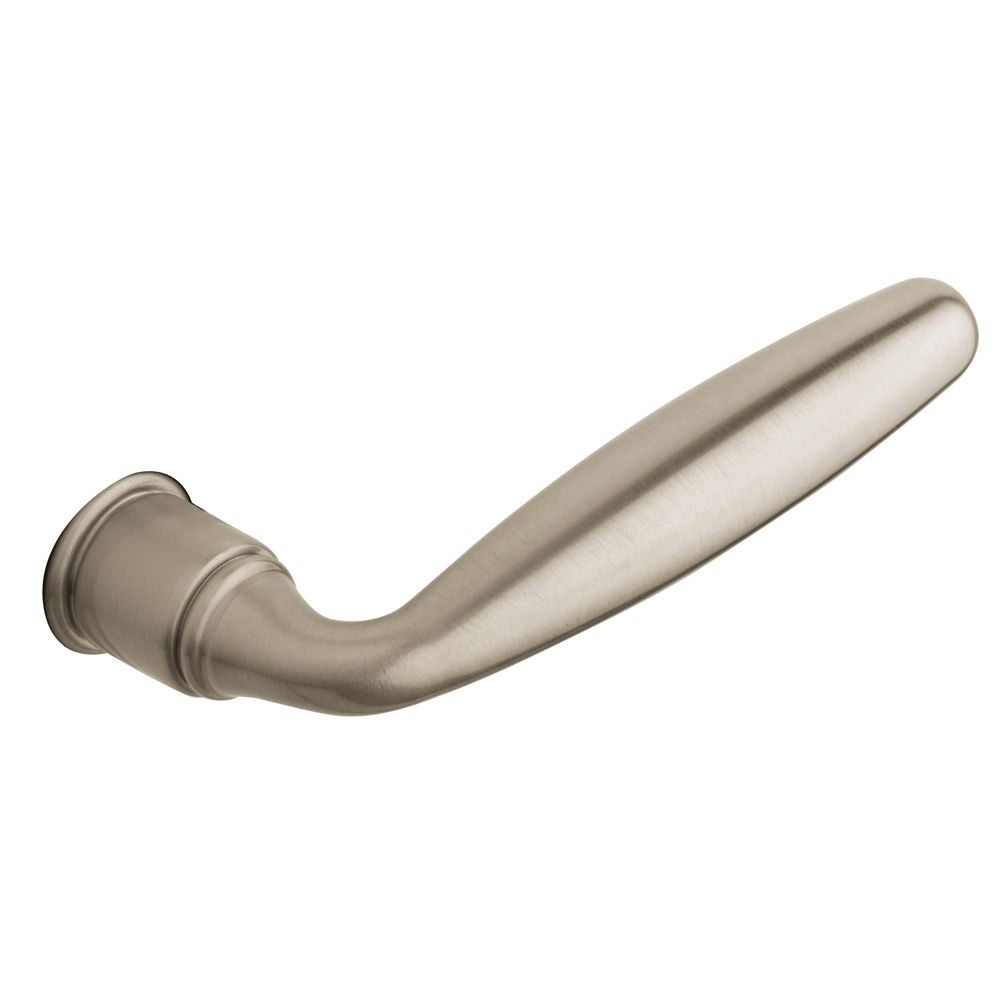 Baldwin 5106056MR Pair 5106 Lever Less Rose Lifetime Satin Nickel Finish