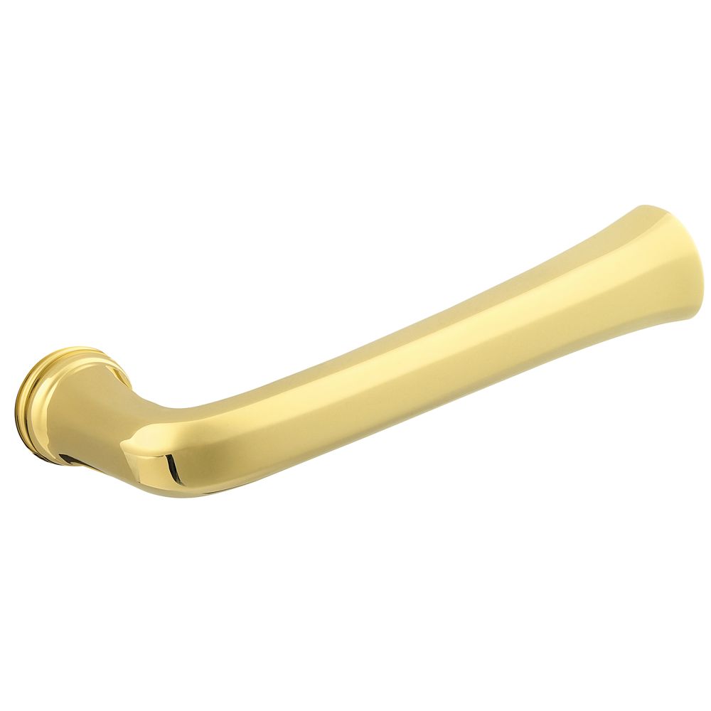 Baldwin 5112031RMR Single Right Hand 5112 Lever Less Rose Unlacquered Brass Finish