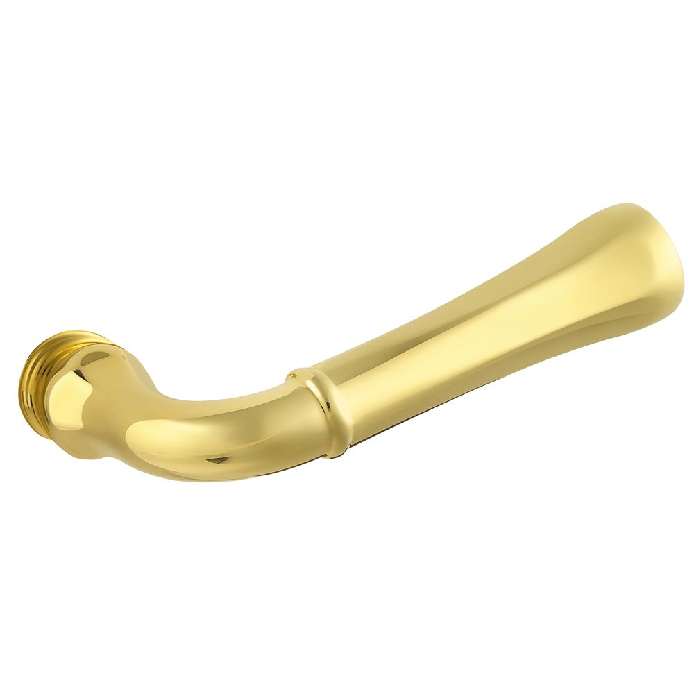 Baldwin 5113031LMR Single Left Hand 5113 Lever Less Rose Unlacquered Brass Finish