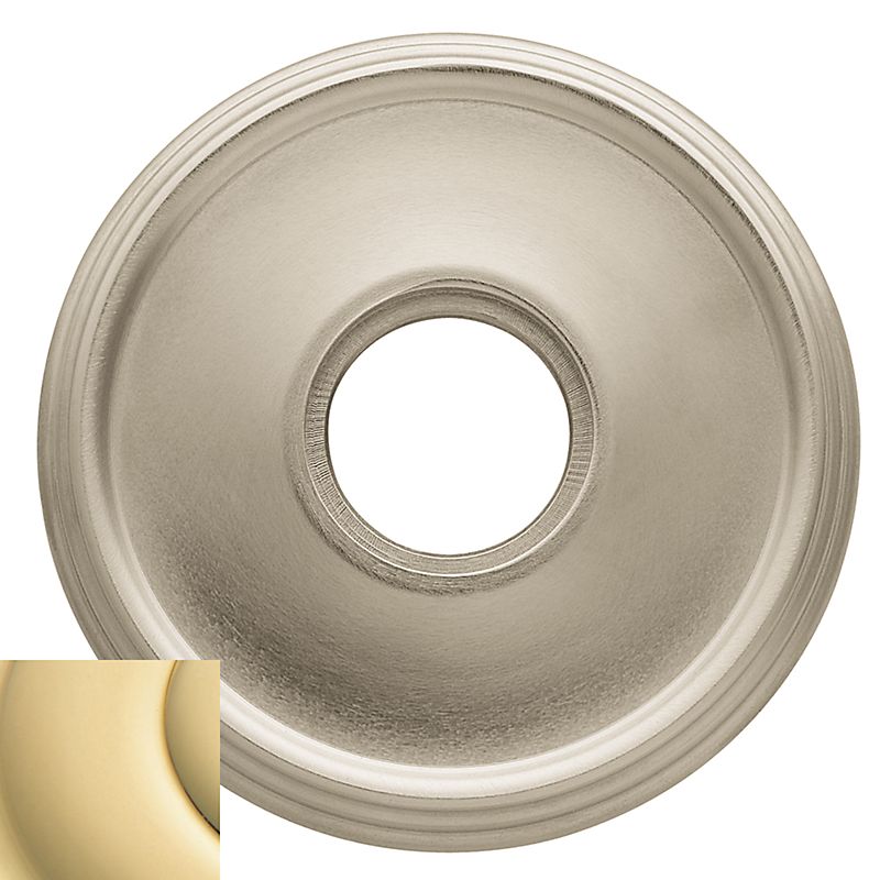 Baldwin 5134031 2-5/8" Privacy Rose Unlacquered Brass Finish