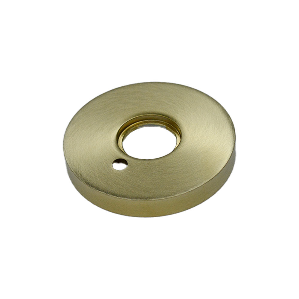Baldwin 5146044 2-5/8" Privacy Rose Lifetime Satin Brass Finish