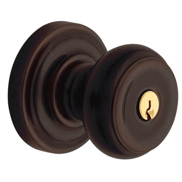 Baldwin 5210112 Deadlocking Latchbolt Venetian Bronze Finish