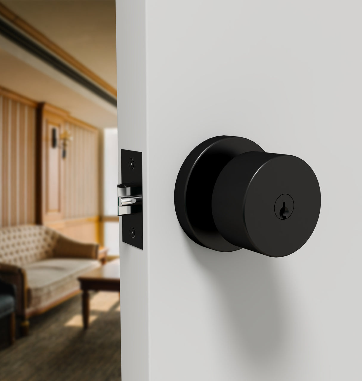 MEGA HANDLES Buena Door Knob Handle Entry/ Passage/ Privacy/ Dummy