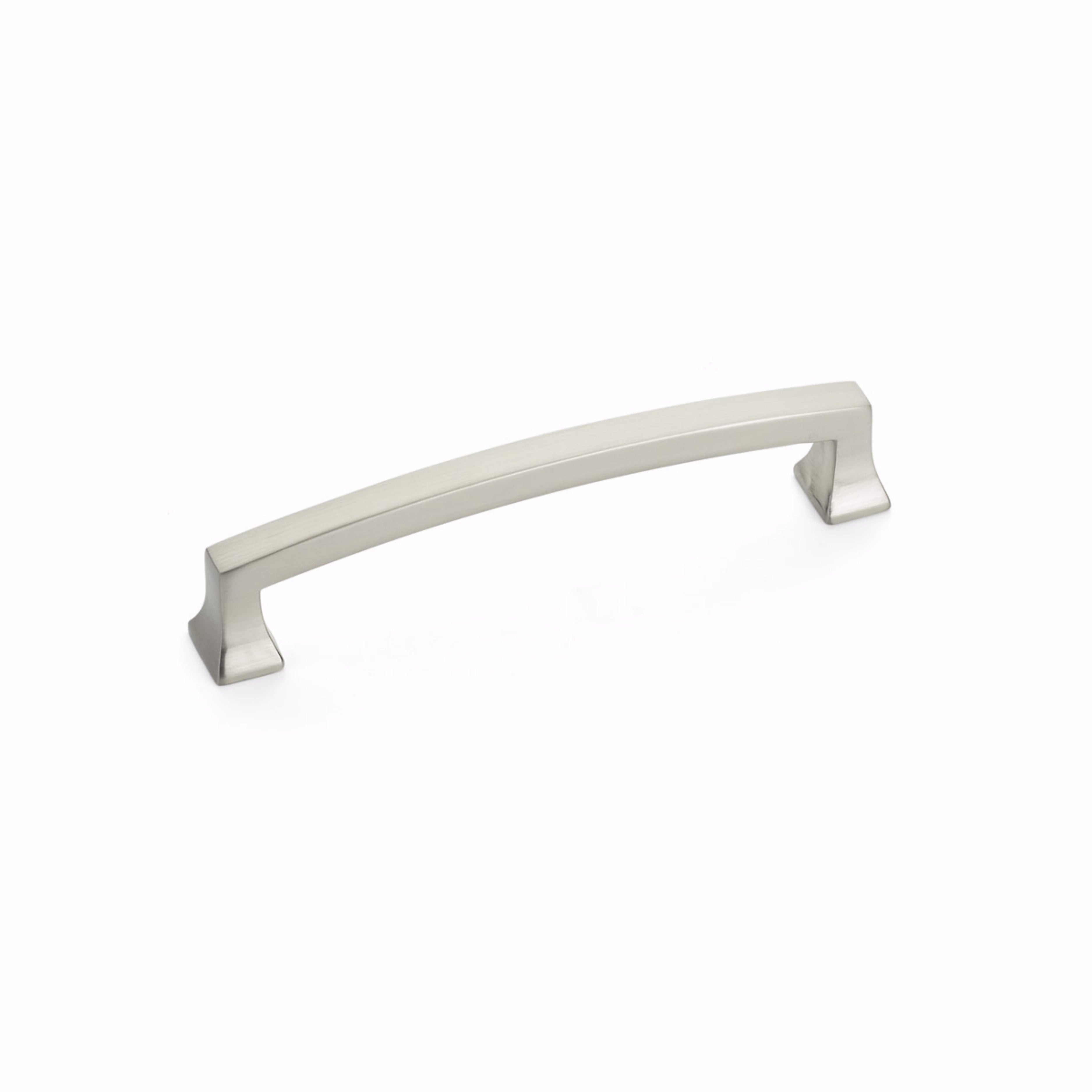 Schaub 527-BN 5" Center to Center Menlo Park Arched Cabinet Pull Brushed Nickel Finish