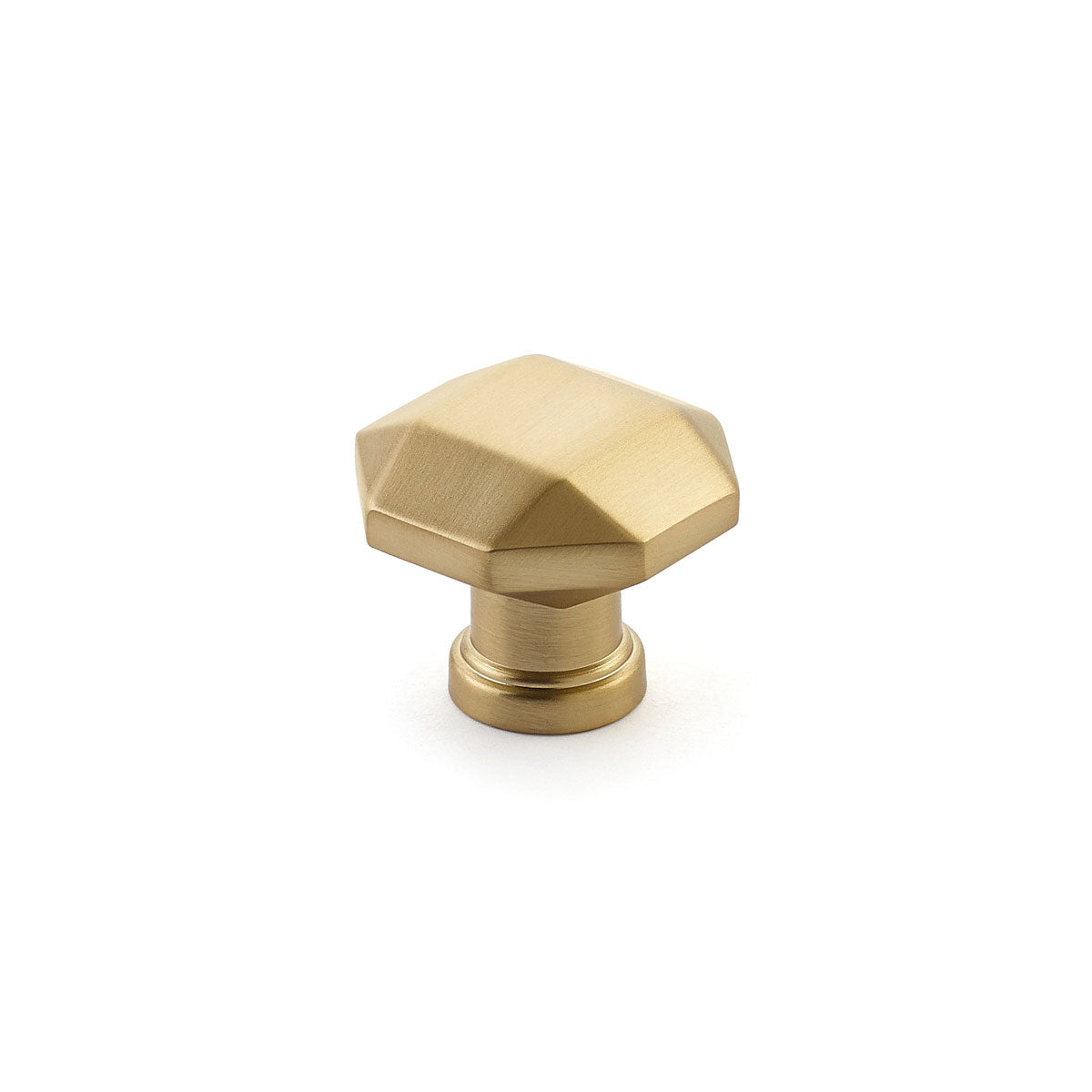 Schaub 531-SSB 1-1/4" Menlo Park Cabinet Knob Signature Satin Brass Finish