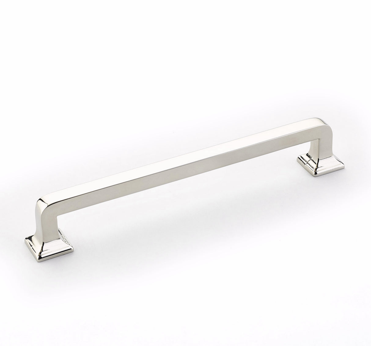 Schaub 537-PN 6" Center to Center Menlo Park Cabinet Pull Polished Nickel Finish