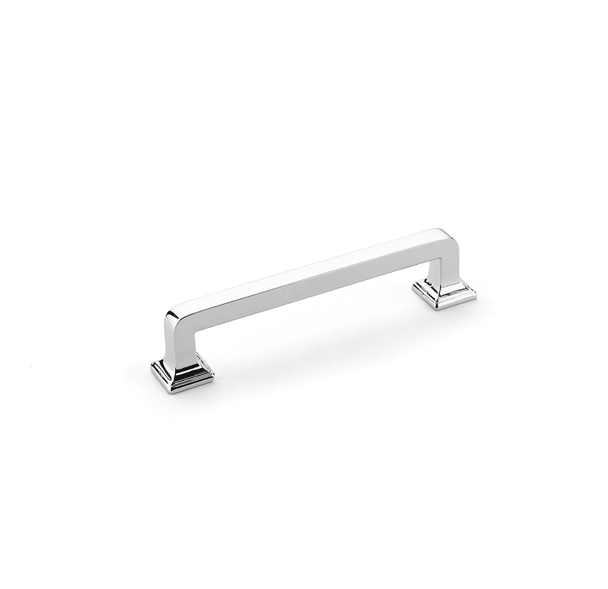 Schaub 538-26 4" Center to Center Menlo Park Cabinet Pull Polished Chrome Finish Main image