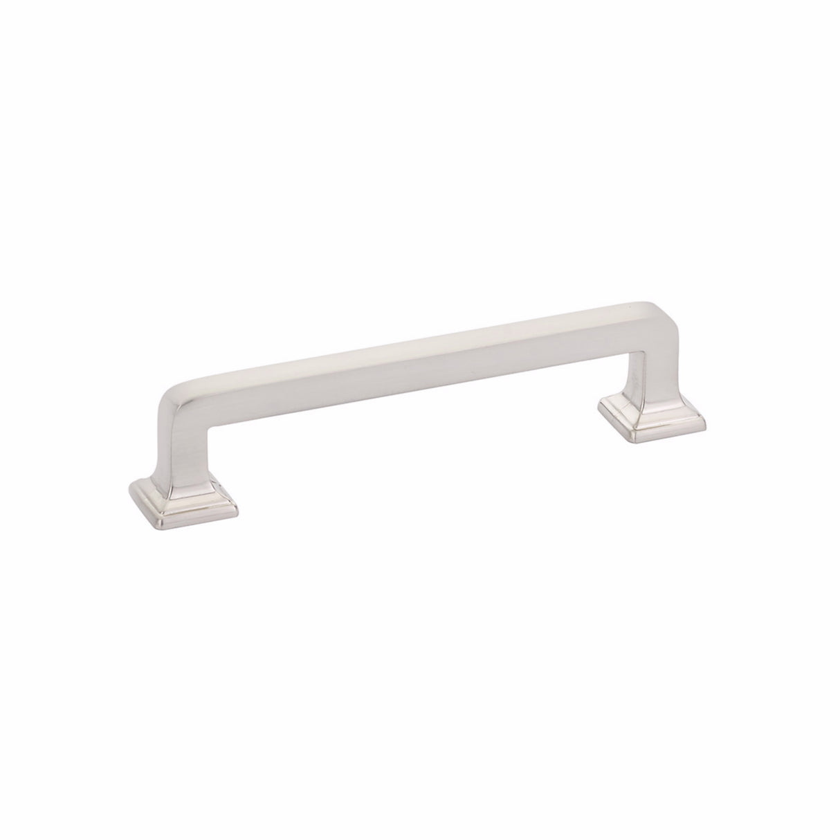 Schaub 538-BN 4" Center to Center Menlo Park Cabinet Pull Brushed Nickel Finish
