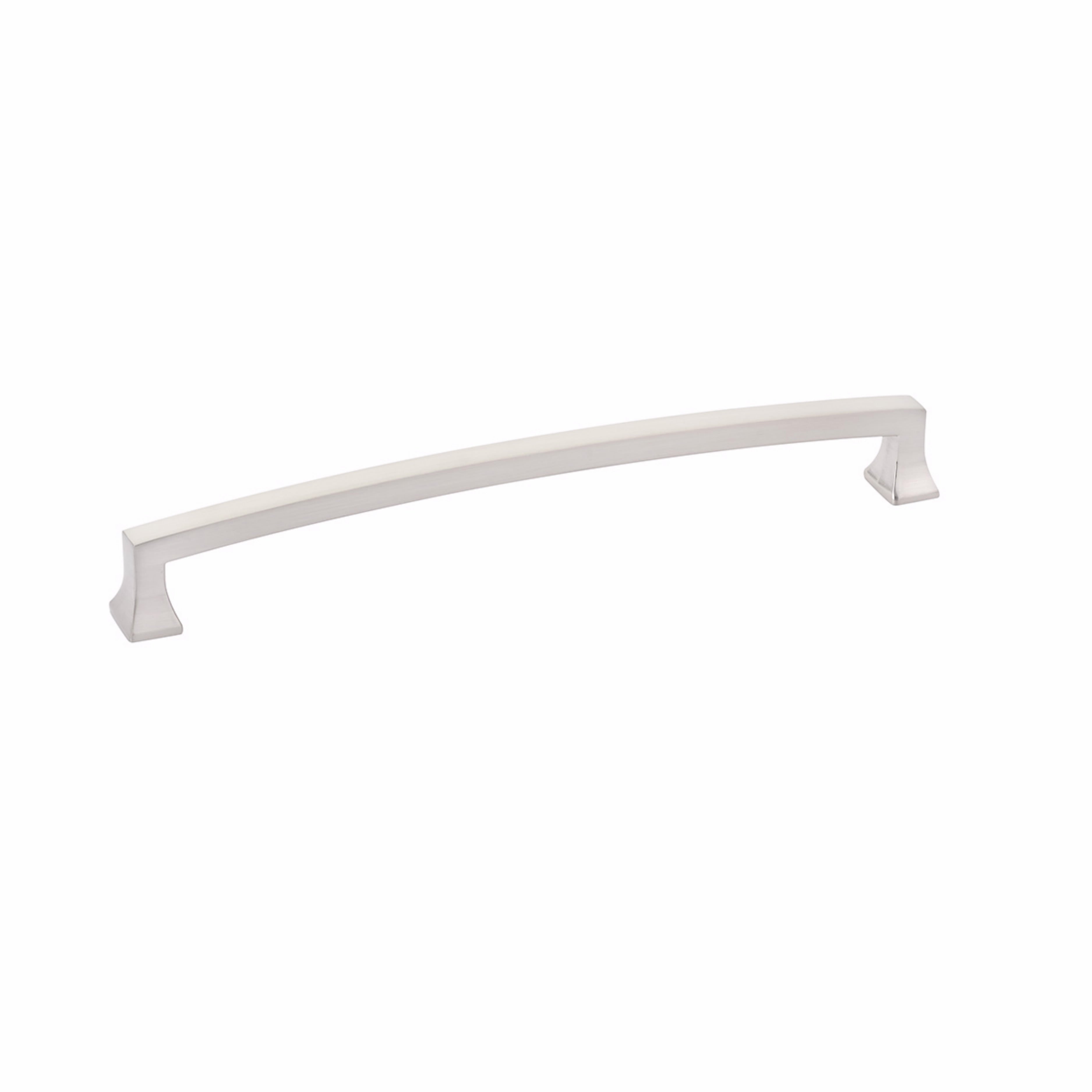 Schaub 540-BN 8" Center to Center Menlo Park Arched Cabinet Pull Brushed Nickel Finish Main image