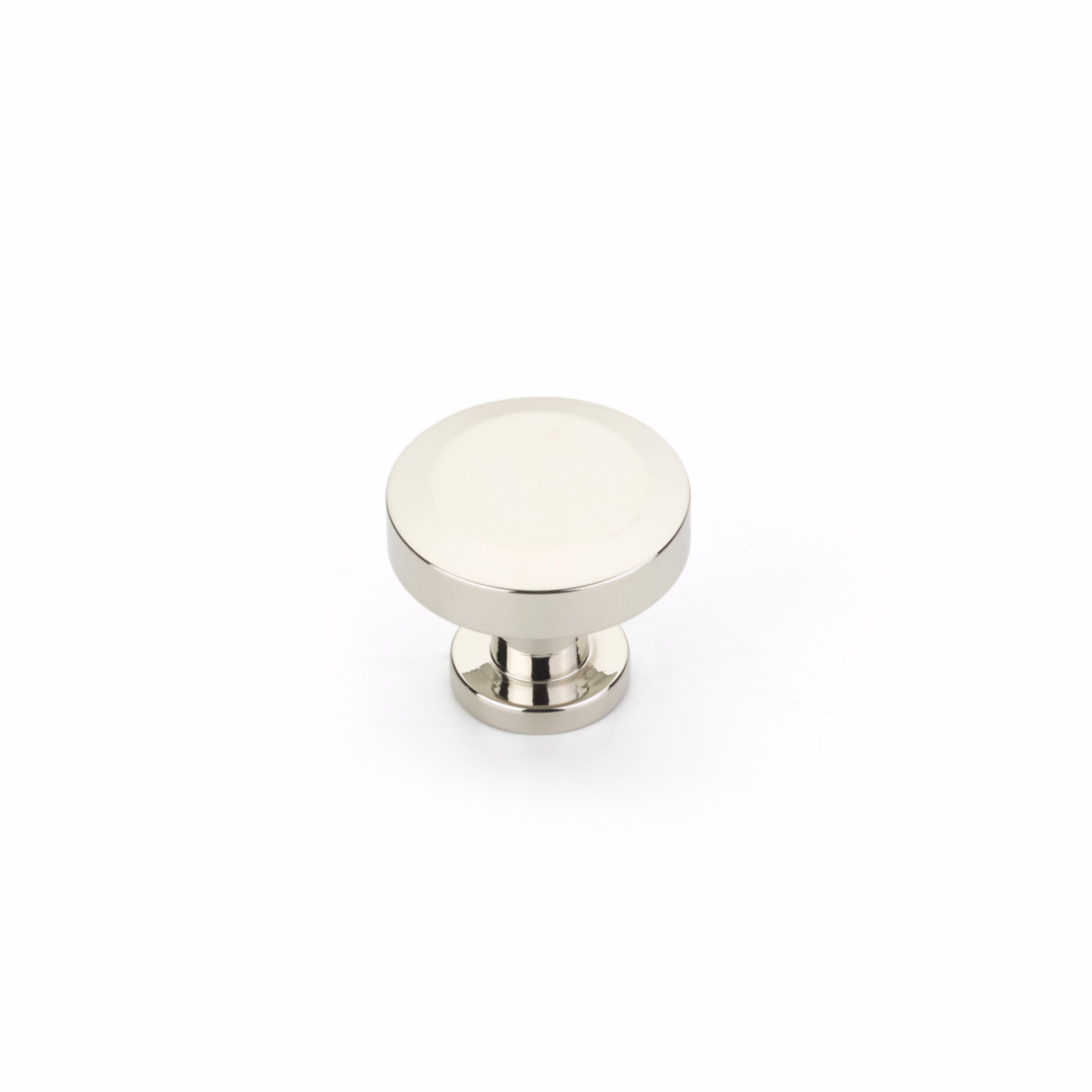 Schaub 550-PN 1-1/4" Diameter Heathrow Cabinet Knob Polished Nickel Finish Main image