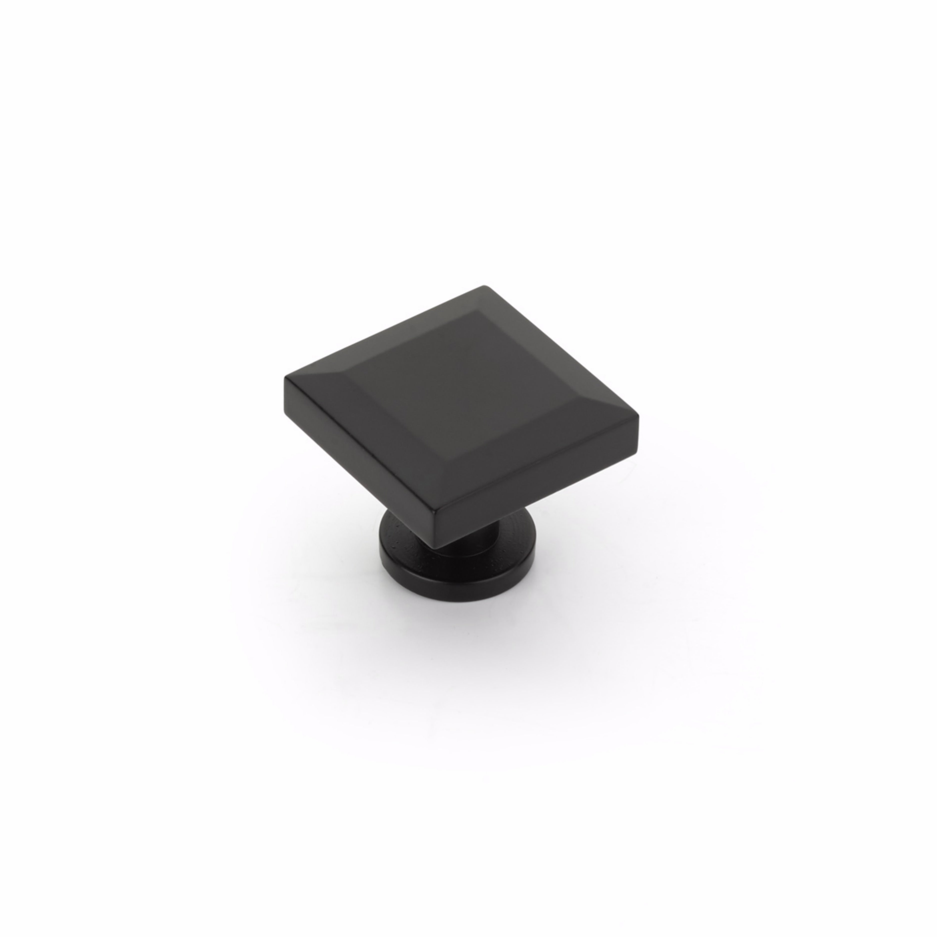 Schaub 551-MB Heathrow 1-1/4" Cabinet Knob Matte Black Finish Main image