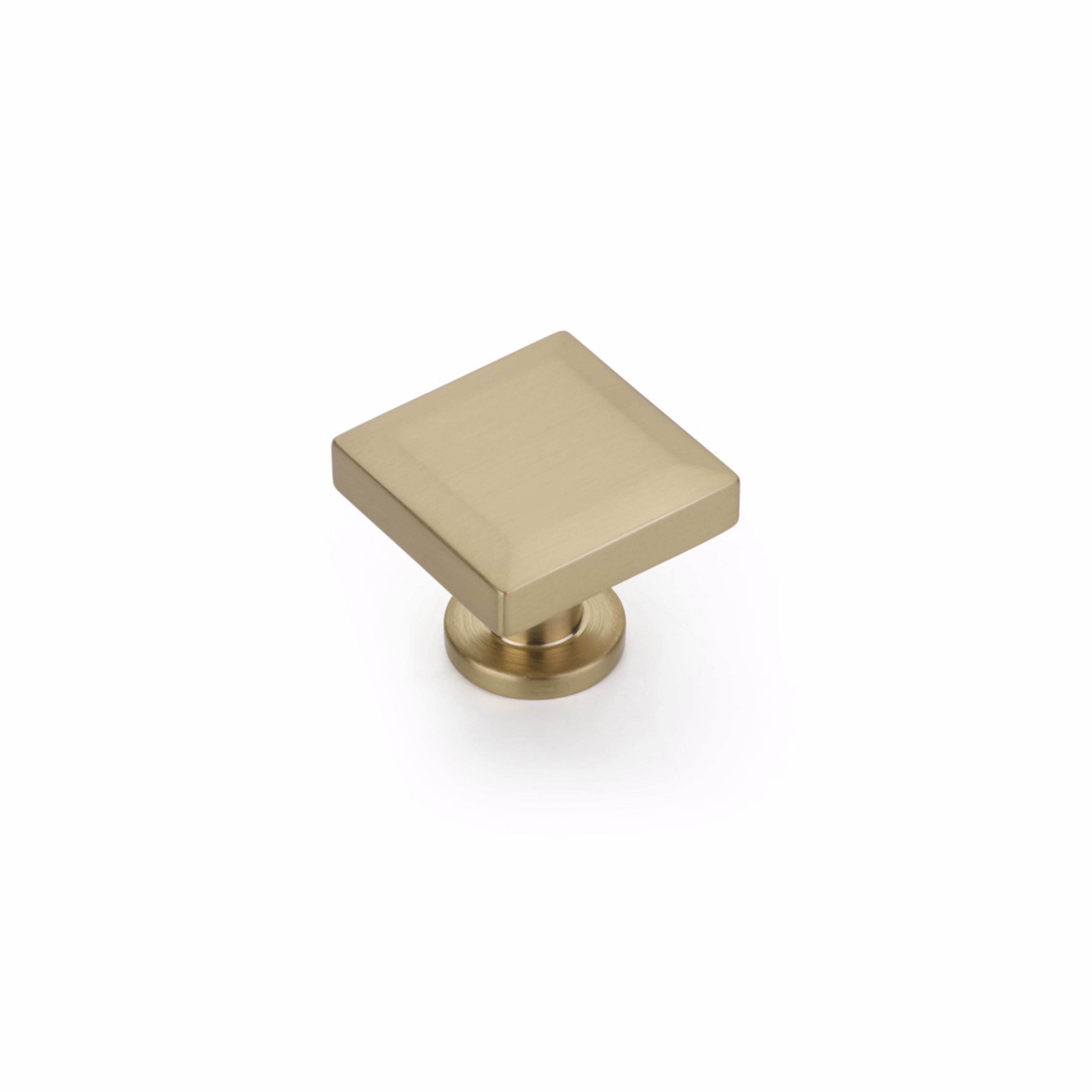 Schaub 551-SSB Heathrow 1-1/4" Cabinet Knob Signature Satin Brass Finish