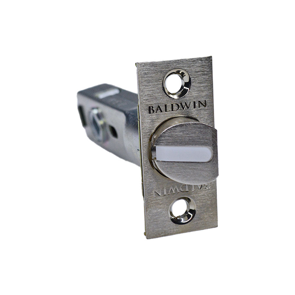 Baldwin 5510056 2-3/8" Estate Knob Passage Latch Lifetime Satin Nickel Finish
