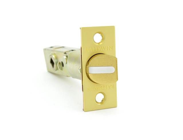 Baldwin 5523033 2-3/4" Estate Lever Passage Latch Vintage Brass Finish