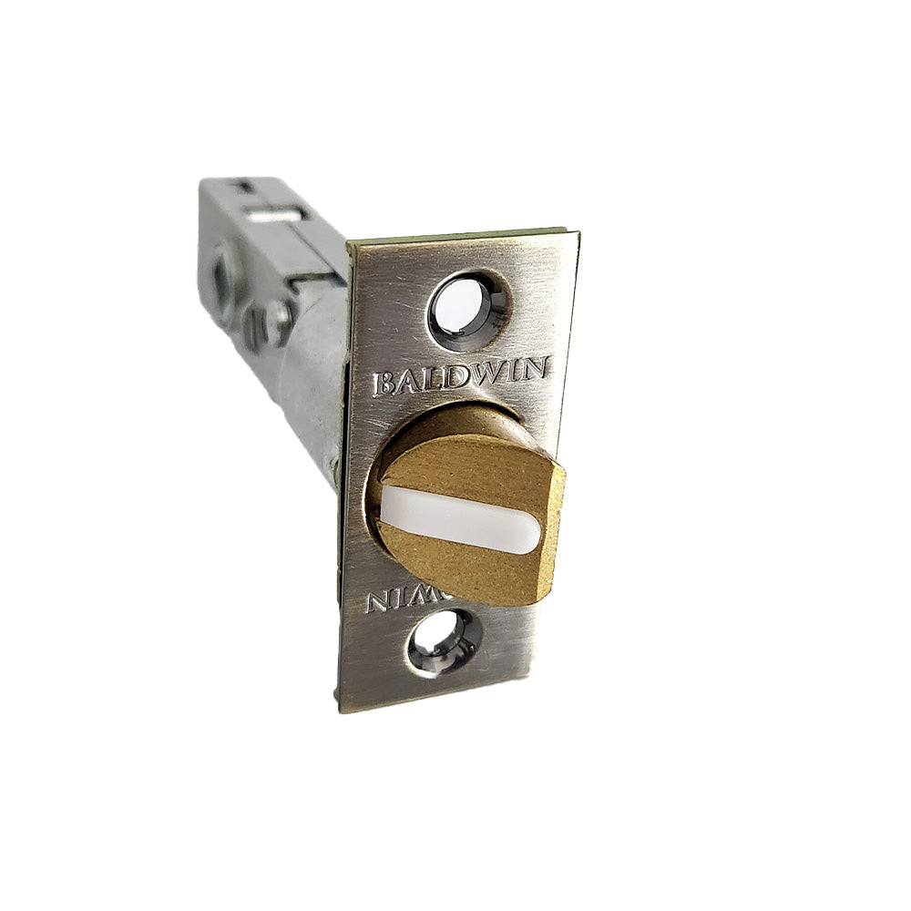 Baldwin 5523050 2-3/4" Estate Lever Passage Latch Antique Brass Finish