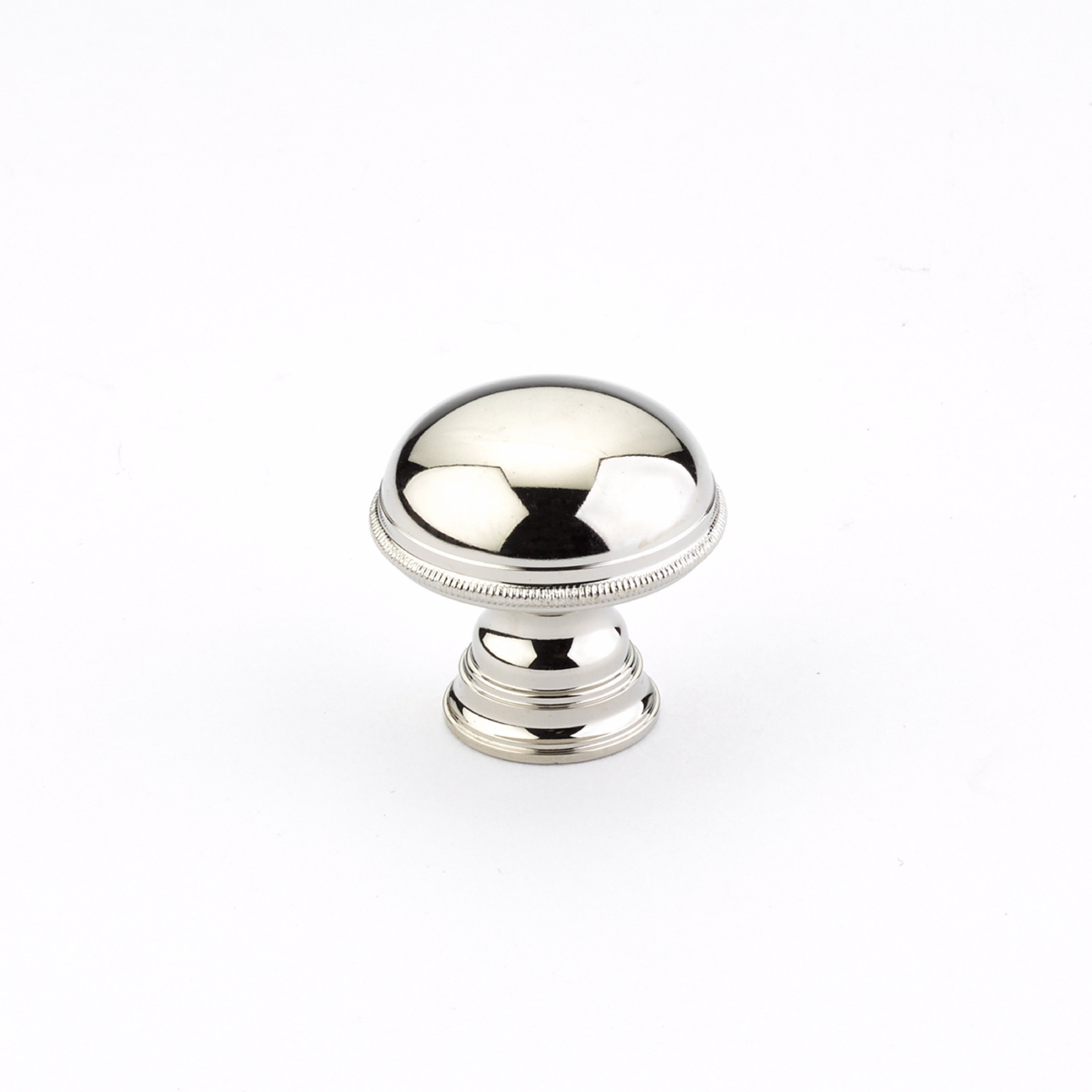 Schaub 572-PN 1-1/4" Atherton Cabinet Knob Polished Nickel Finish