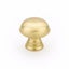 Schaub 572-SB 1-1/4" Atherton Cabinet Knob Satin Brass Finish