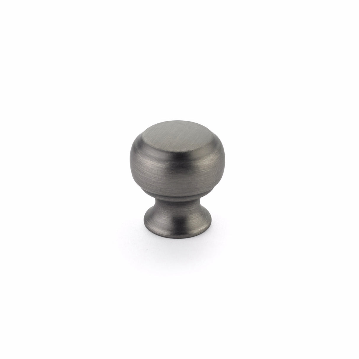 Schaub 63-AN 1-1/8" Cabriole Cabinet Knob Antique Nickel Finish