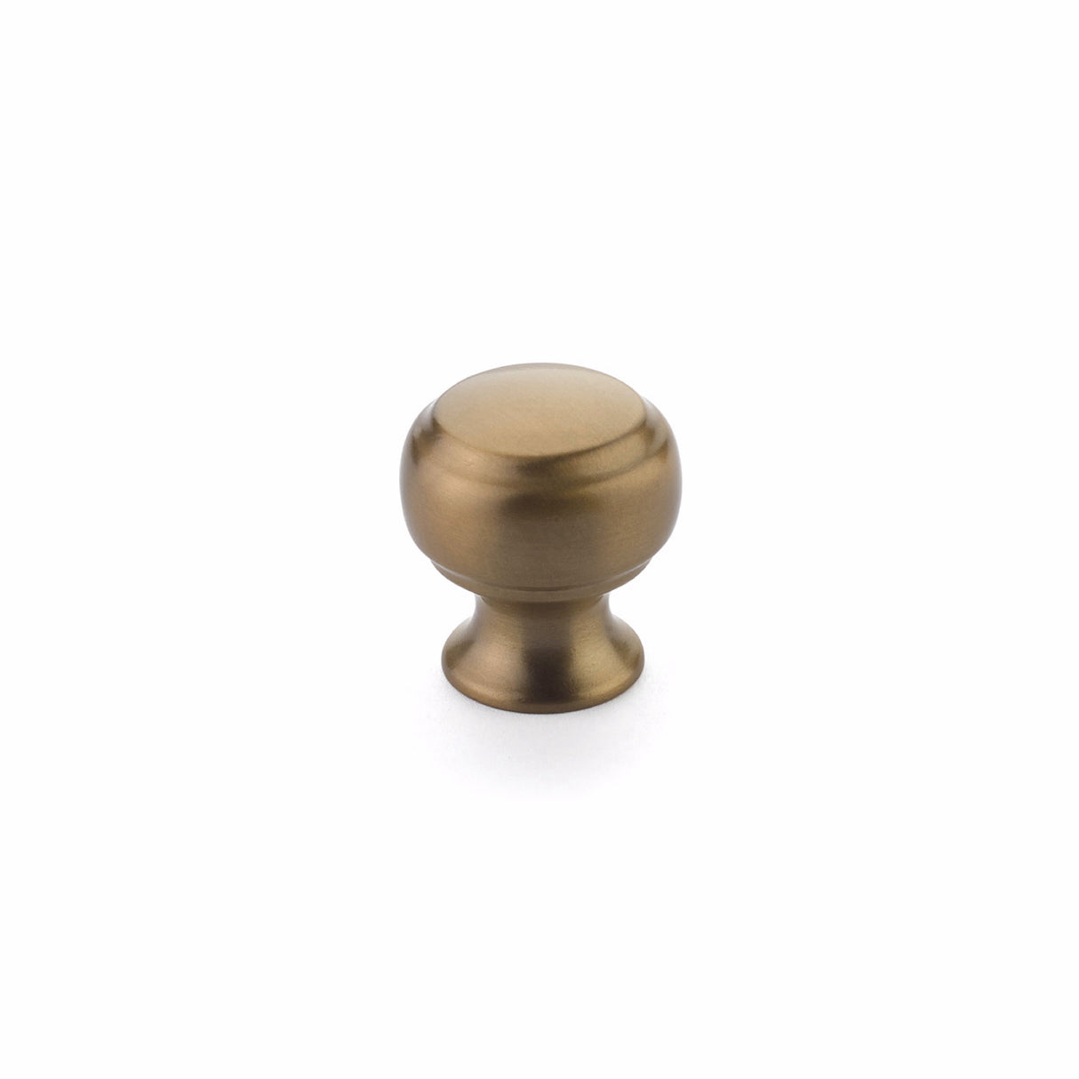 Schaub 63-BBZ 1-1/8" Cabriole Cabinet Knob Brushed Bronze Finish