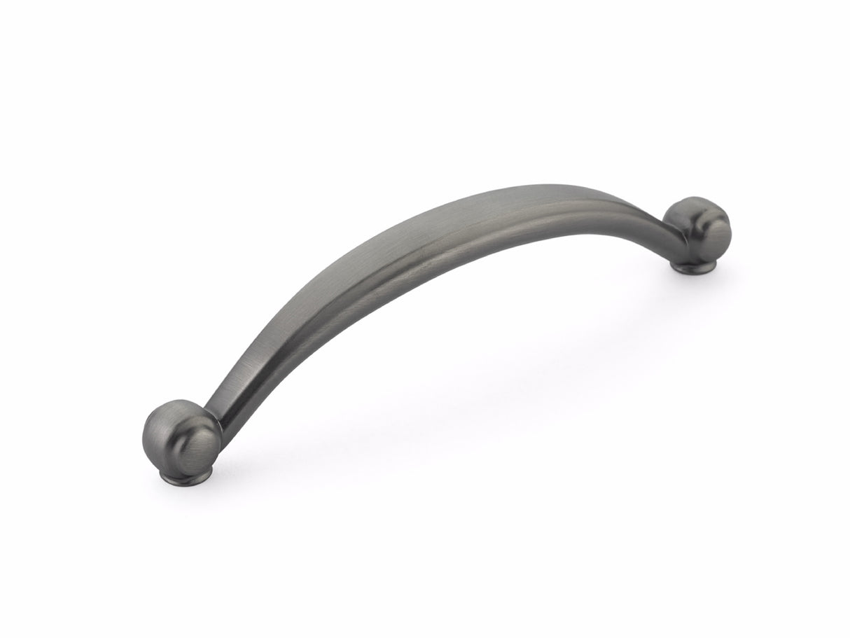 Schaub 64-6-AN Cabriole 6" Center to Center Cabinet Pull Antique Nickel Finish