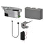 LCN 6440AL COMPACT Automatic Operator Module Kit with Gearmotor Assembly, Cover, Wall Adapter, Door Loop, and 30' of Copper Wire Aluminum Finish (4040XP Closer Required)