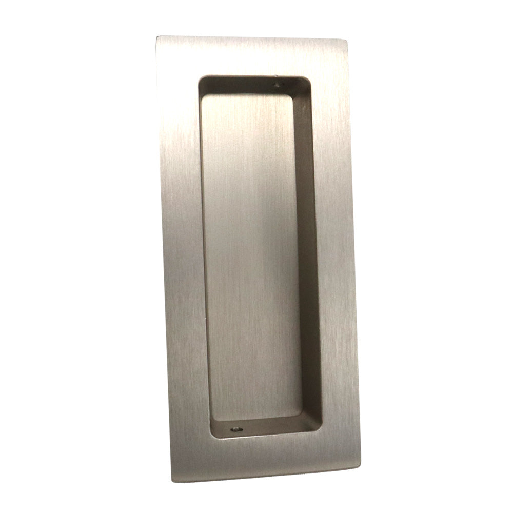 Omnia 653/00.15 Contemporary Flush Pull Satin Nickel Finish Main image