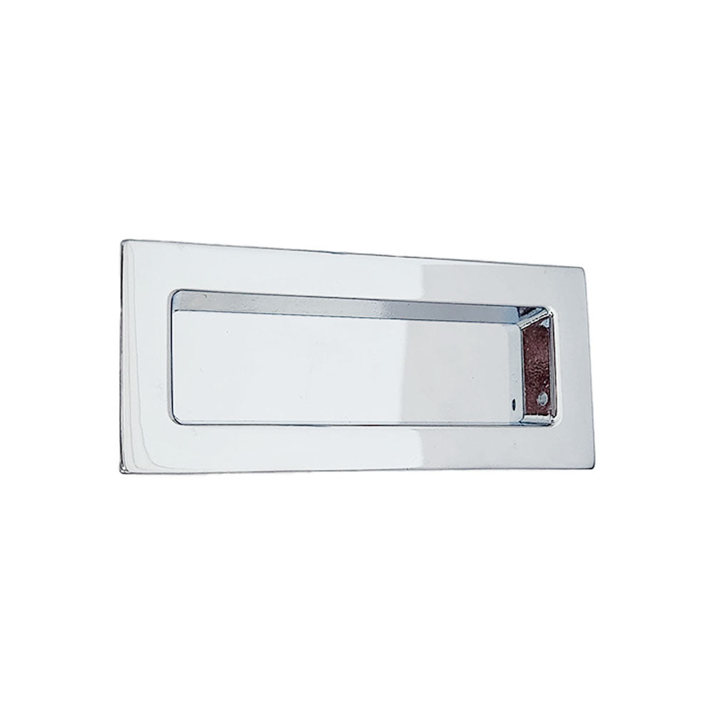 Omnia 653/00.26 Contemporary Flush Pull Bright Chrome Finish Main image